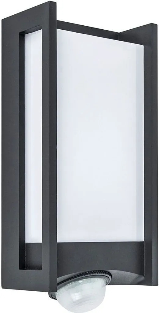 Applique extérieure QUBO Lutec 5193002118 anthracite IP54 détecteur PIR