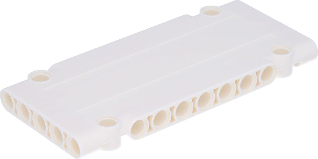 LEGO : 10x panneau technique 5x11x1, blanc Image du produit 