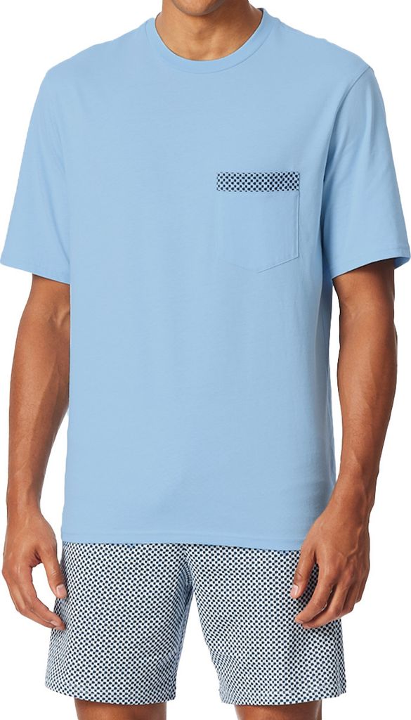 Schiesser Comfort Nightwear Schlafanzug Set aus Produktbild 
