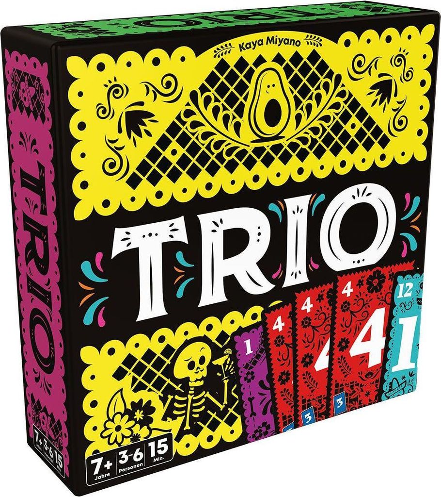 Trio Kartenspiel für 3-6 Spieler ab 7 Jahren Produktbild 