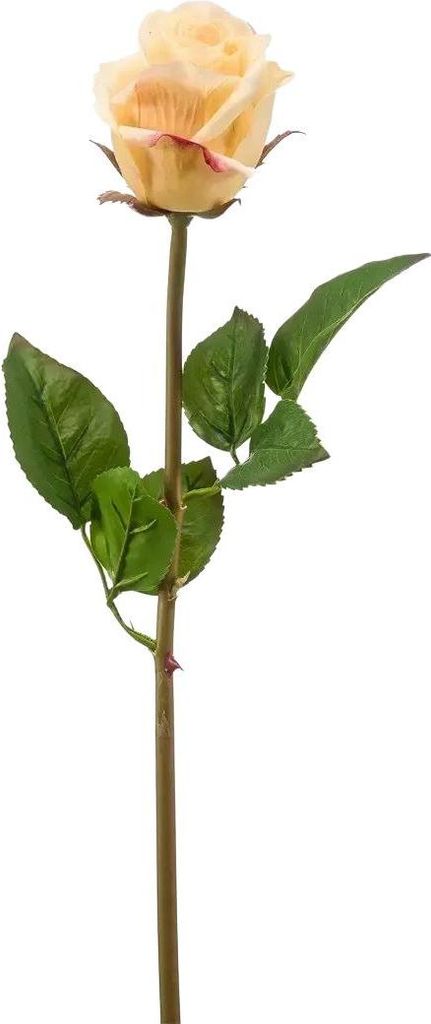 Emerald Künstliche Rose - Luna | 58 cm, für drinnen, Kunstblume, wie echt, Allergiker geeignet, pflanzliche Dekoration Praxis, Office & Wohnzimmer