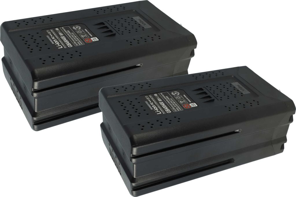 vhbw 2x Akku Ersatz für Stiga SBT 2580 AE, BT 80 Li 5.0, BT Produktbild 