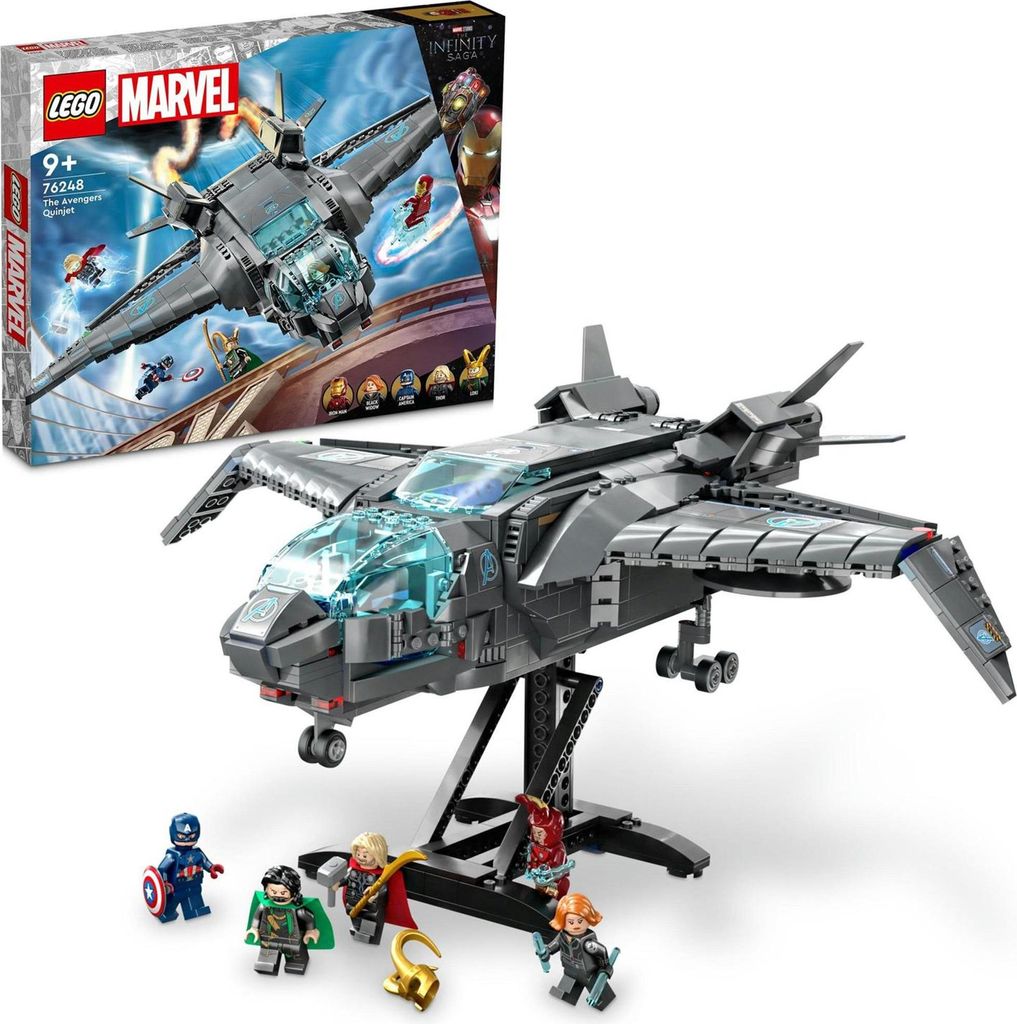 Stavebnica LEGO Marvel 76248 Tryská? Avengerov Quinjet (795 Obrázok produktu 