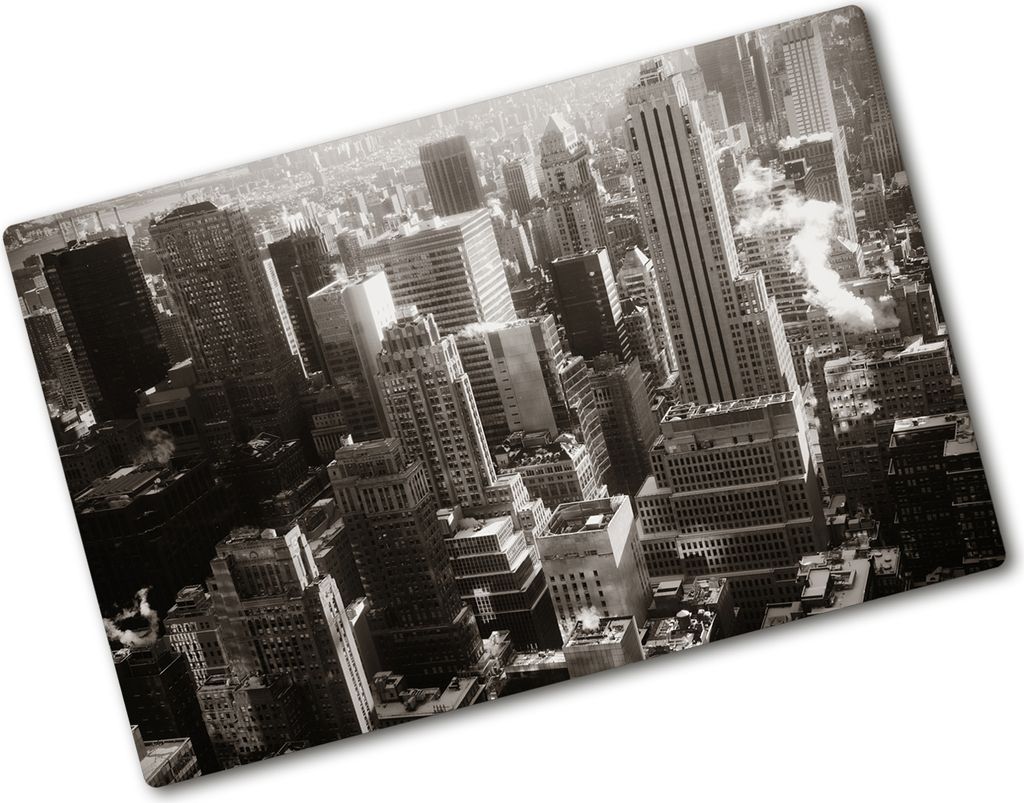 Tulup Glas Herdabdeckplatte - 80x52 cm - Glaskeramikkochfeld-Abdeckung Spritzschutz Glasabdeckplatte - Einteilig - Sehenswürdigkeiten & Architektu...