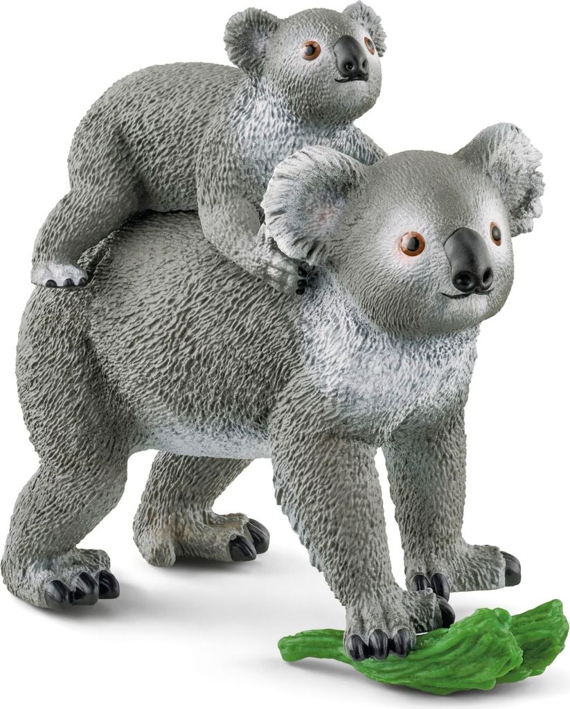 Schleich Wild Life      42566 Koala Mutter mit Baby Produktbild 