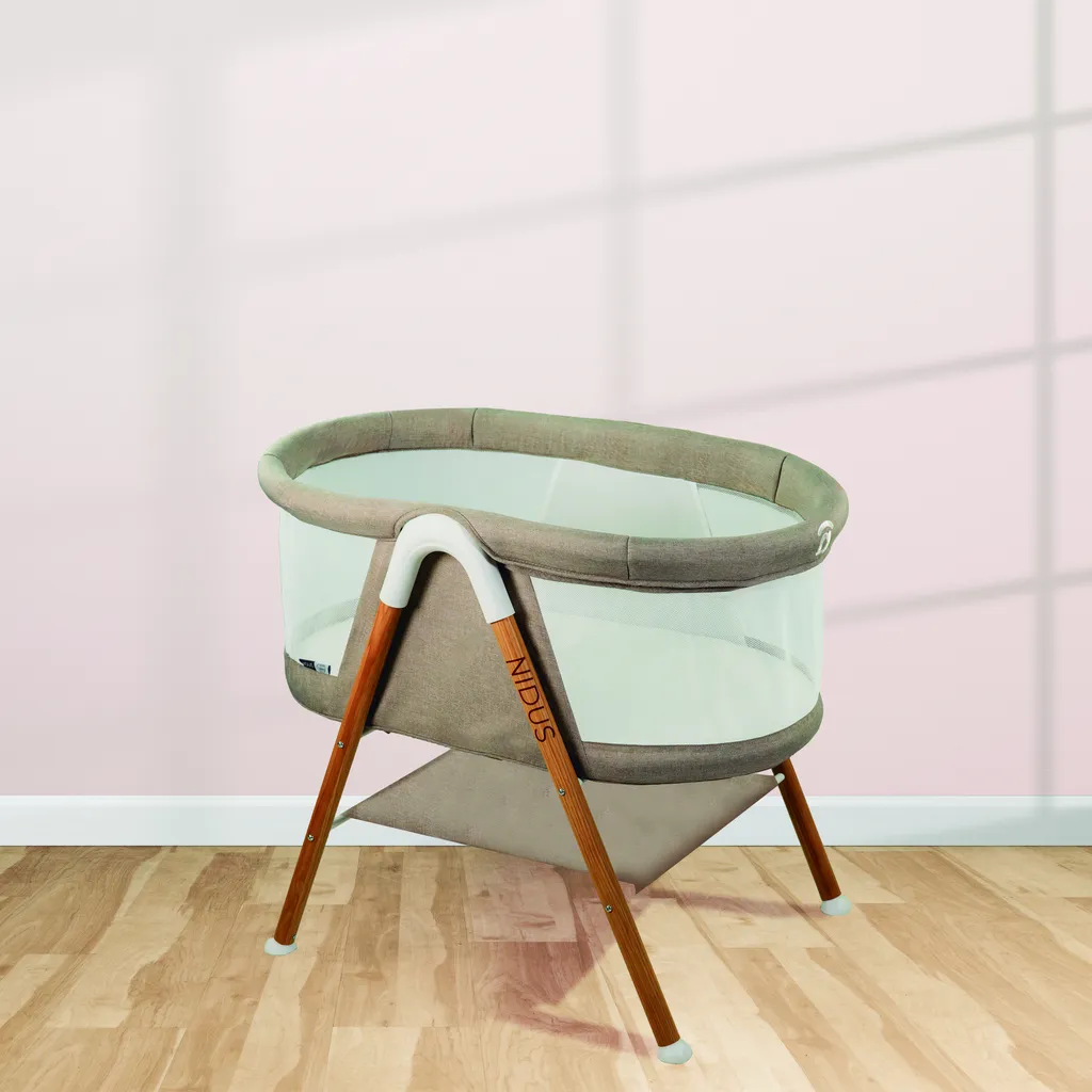 Poussette Canne Compacte Asalvo Beige Confortable et Légère