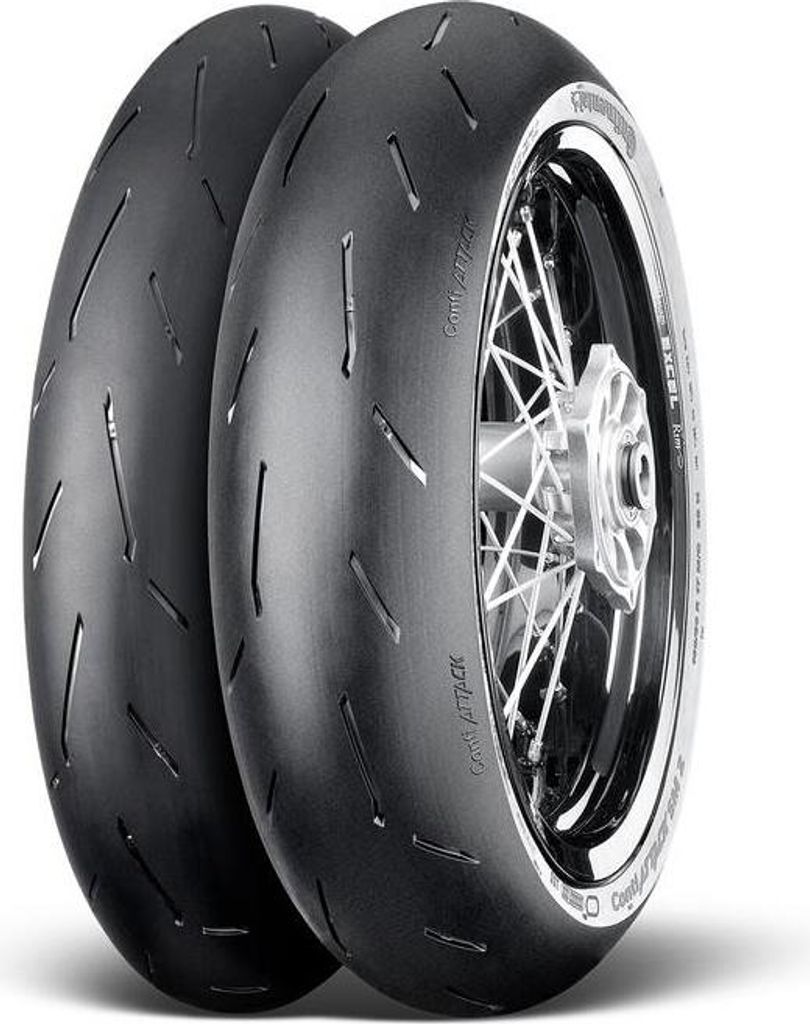 CONTINENTAL Pneus ContiAttack SM 2 120/70 R 17 M/C 58H TL Image du produit 