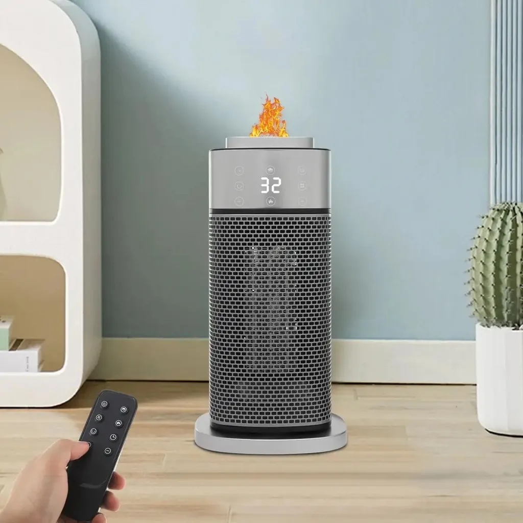 Radiateur électrique anti-air sec 2000W avec minuterie et chauffe rapide