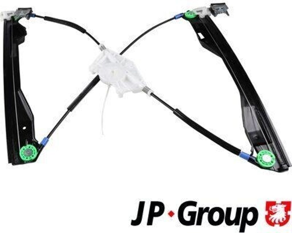 JP GROUP 1188107080 Elektrischer Fensterheber Vorne Rechts für SKODA Fabia I Combi (6Y5) FABIA (6Y2) FABIA Stufenheck (6Y3) Fabia I Praktik (6Y5)
