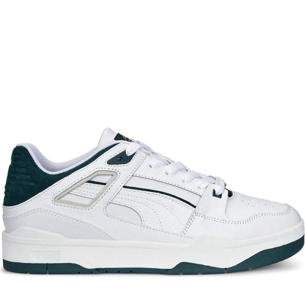 PUMA 388549_03_46, Wit/Varsitygroen, 1 stuk Productafbeelding 