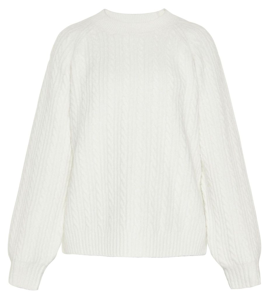 Mutha Damen Sweater - gebrochenes Weiß, XS/S