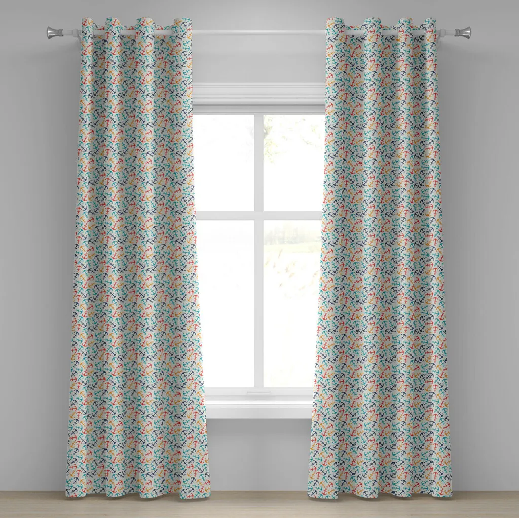Tenda con Occhielli ABAKUHAUS 280x175 cm | Lavabile e Antistropiccio