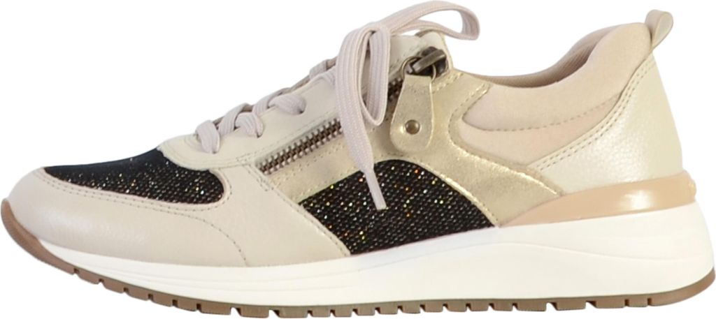 Remonte Sporthalbschuhe Formsohle modisch in weiss/weiss kombi, Gr. 41