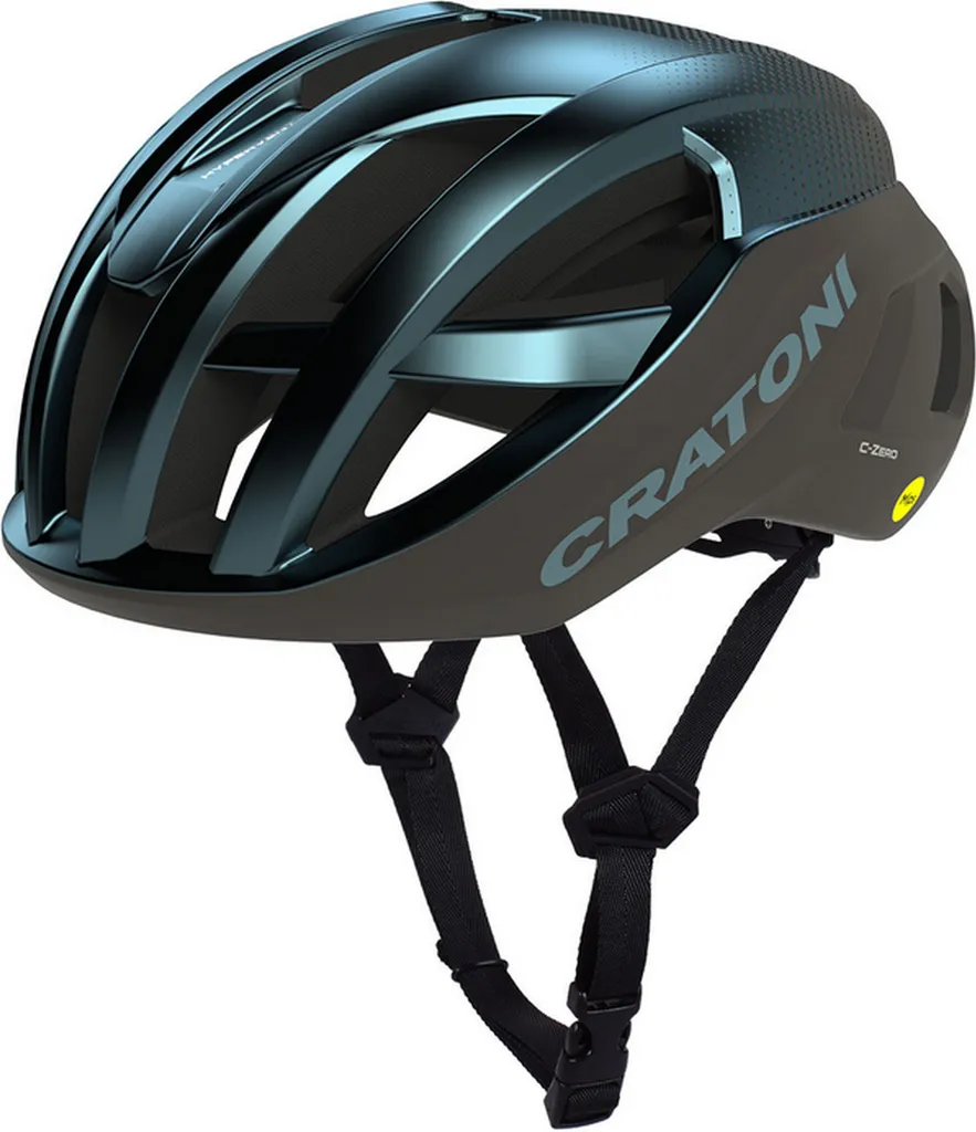 Casque de vélo route CRATONI C-Zero MIPS bleu avec design aérodynamique