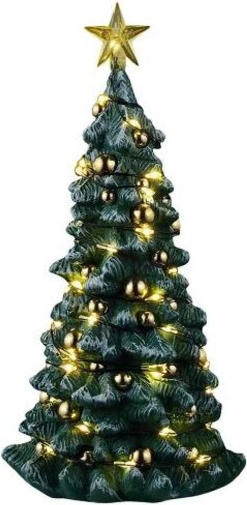 LEMAX - Snowy Christmas Tree, Clear Light