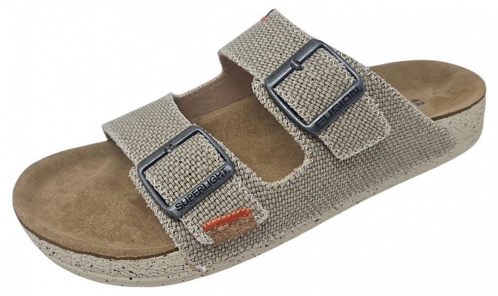 Fusion Pantolette Beige Produktbild 