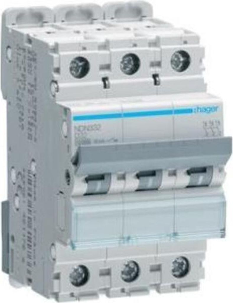 Hager Disjoncteur de protection de ligne NDN332 Image du produit 