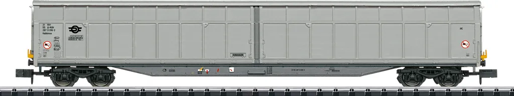Wagon Minitrix 18448 MAV : Roulement Fluide pour Réseau Miniature N