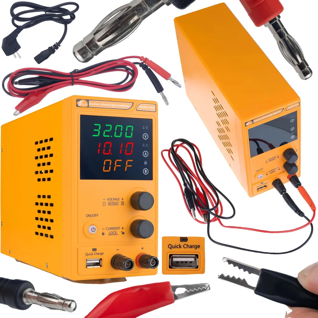 Alimentation stabilisée pour réparation électronique et tests laboratoire