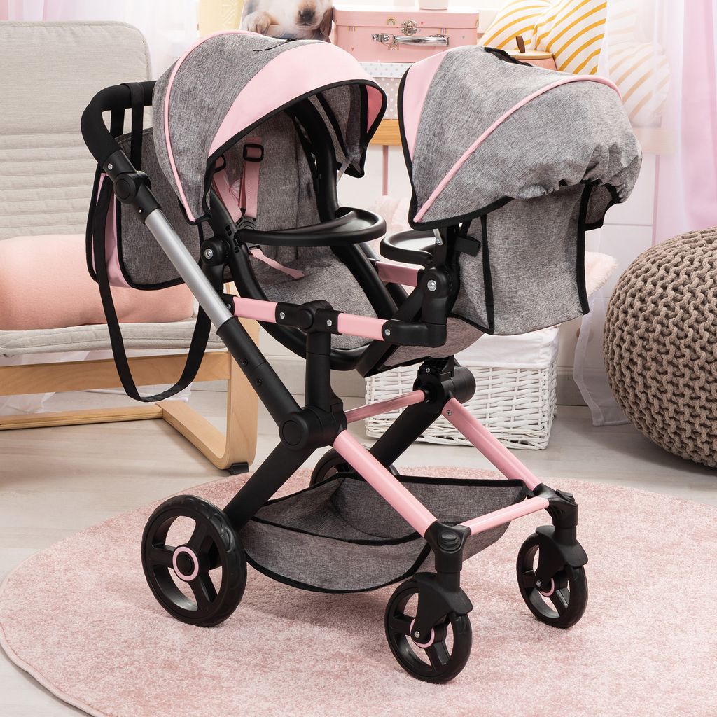 Bayer Design Zwillingspuppenwagen Xeo Twin, Tasche, Produktbild 4