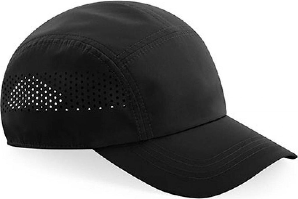 Beechfield B188 | Technical Running Cap Polyester - Farbe: Black - Größe: One Size