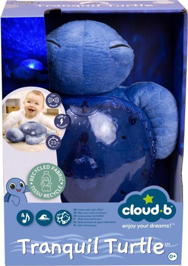 Projektor s hudebním boxem - Eco Purple Underwater Turtle - Obrázek produktu 