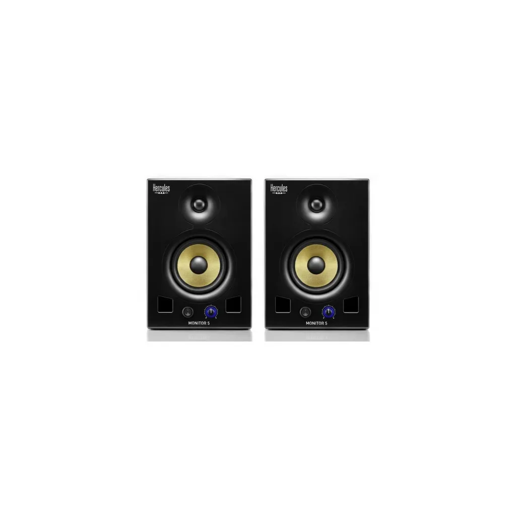 Moniteur de Studio Hercules DJ Monitor 5 Idéal Mixage et Home Studio