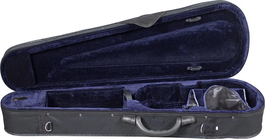 Hidersine Case Viola Étui de Violon Alto 16 Pouces à Suspension Noir