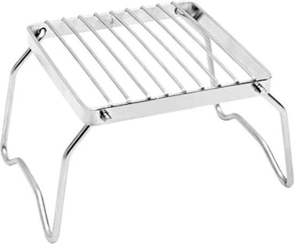 Faltbare Edelstahl Holzkohlengrill medium für Outdoor