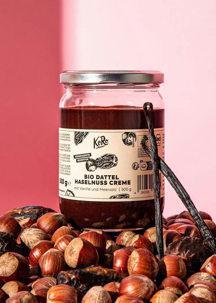 KoRo |Dattel Haselnuss Creme 500 g Produktbild 2