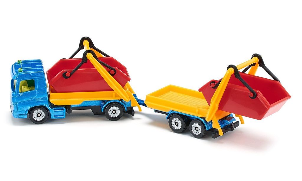 Nákladní automobil SIKU se skipem a přívěsem | Kaufland.cz