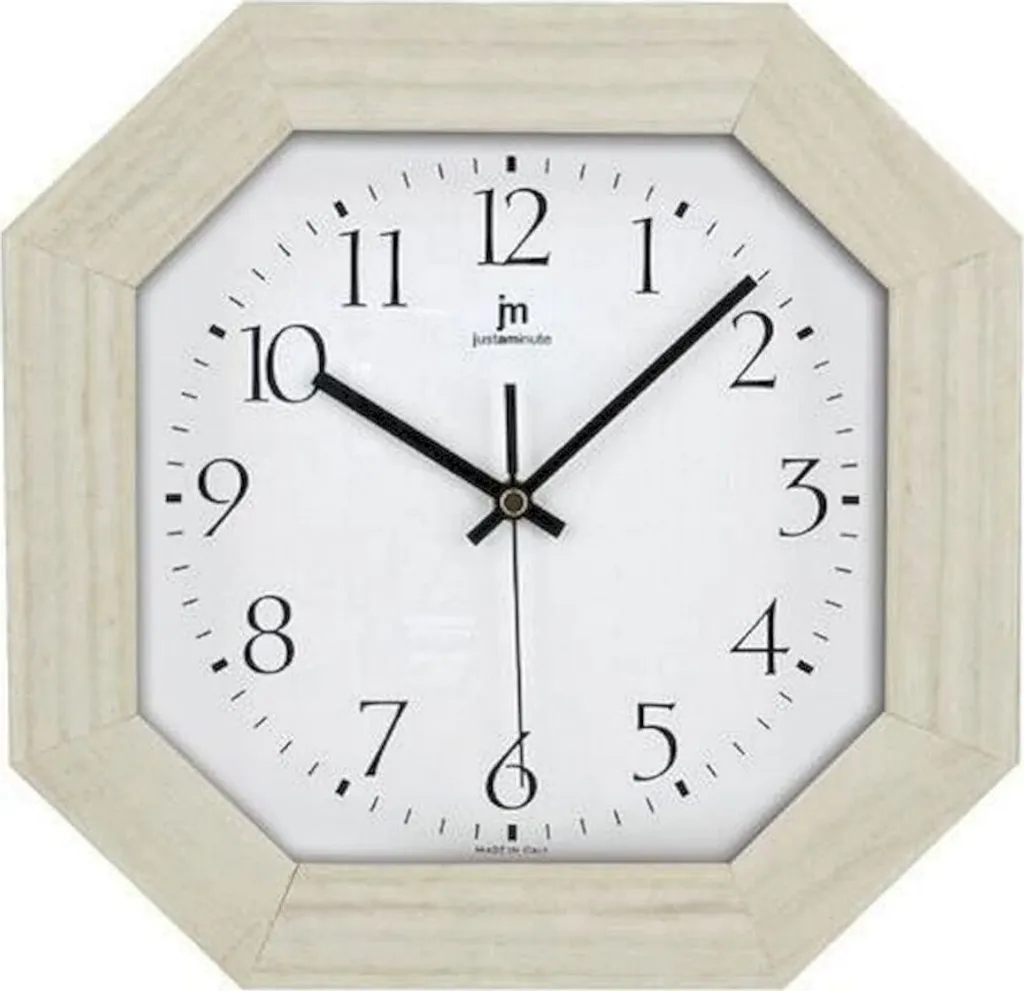 Horloge Lowell 02822R radiopilotée 30cm : silencieuse et moderne