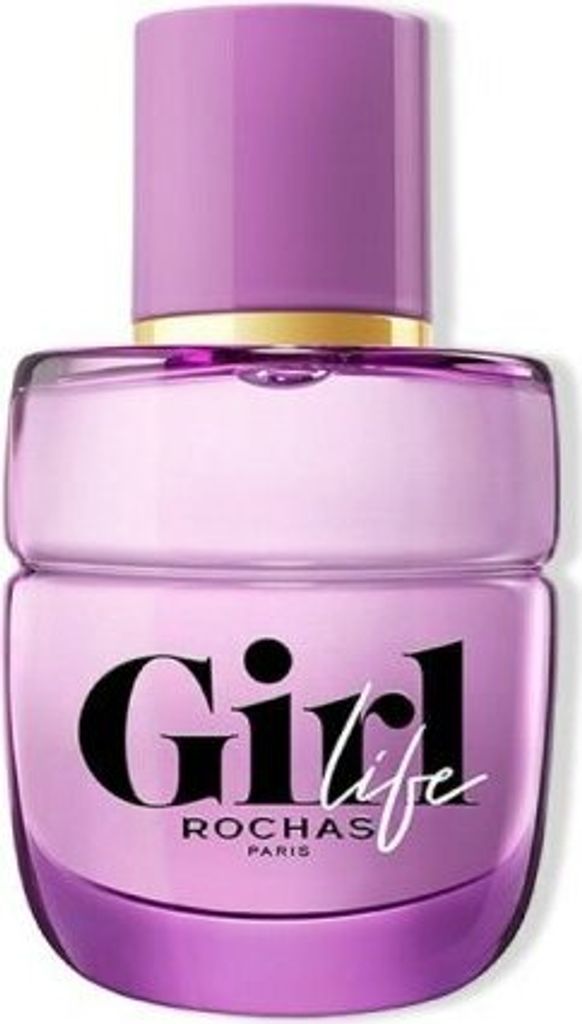 A perfume bottle with the brand name and product name visible.