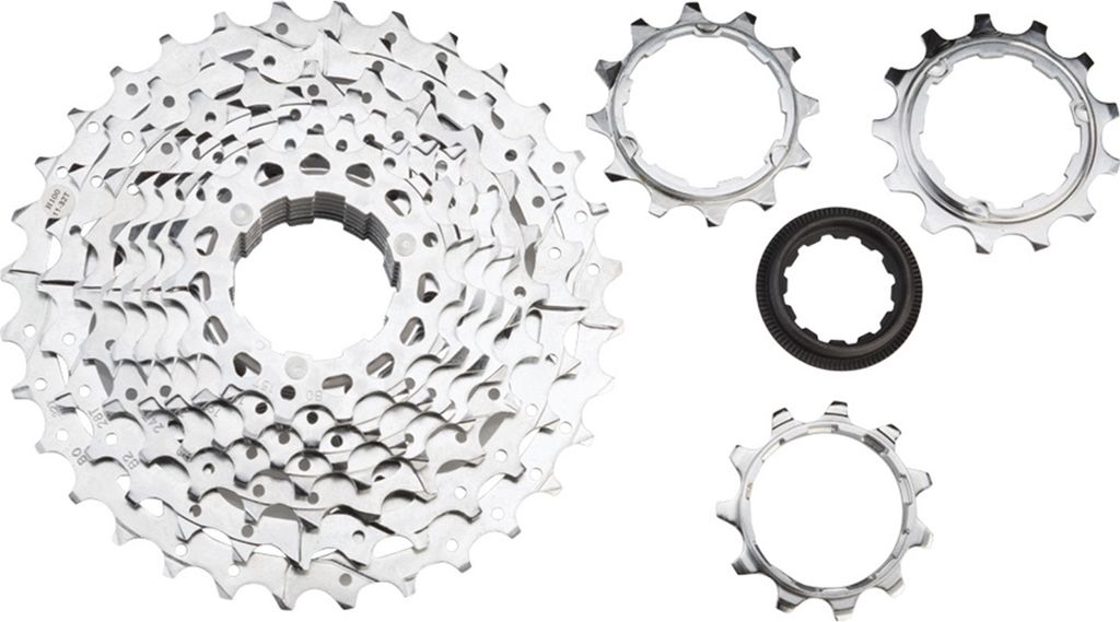 MicroSHIFT R10 Road Cassette, 10sp, 11-32T, Steel chrome