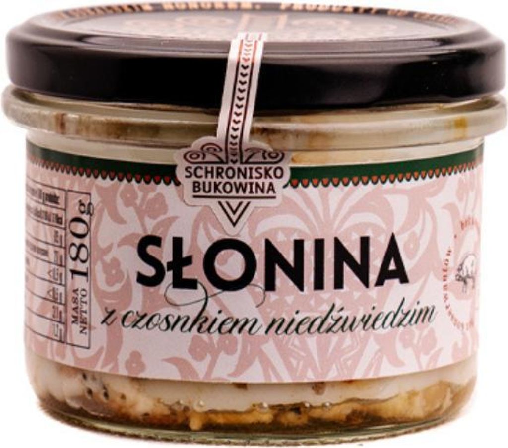 Schmalz mit Bärlauch 180g - Schronisko Bukowina