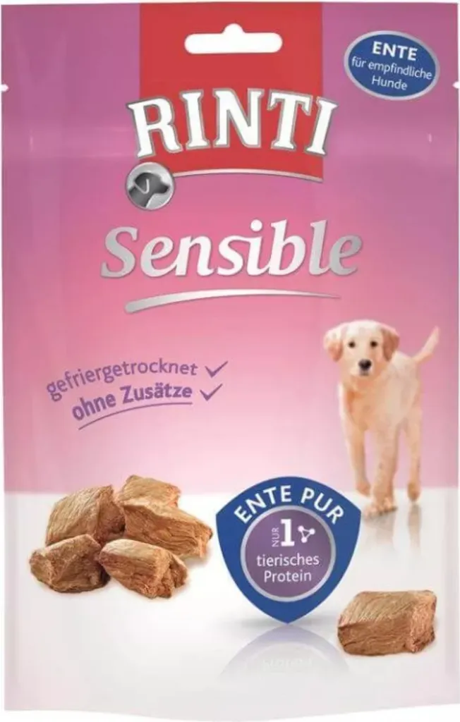 Rinti Sensible Anatra 9x120g: Lo Snack Preferito dai Cani Gourmet