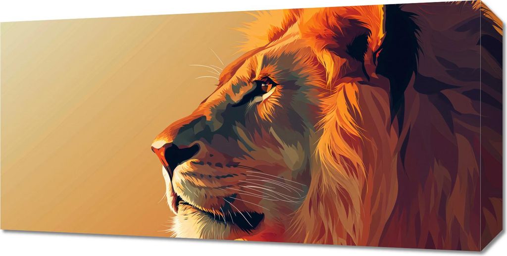 Bild 60x30cm König