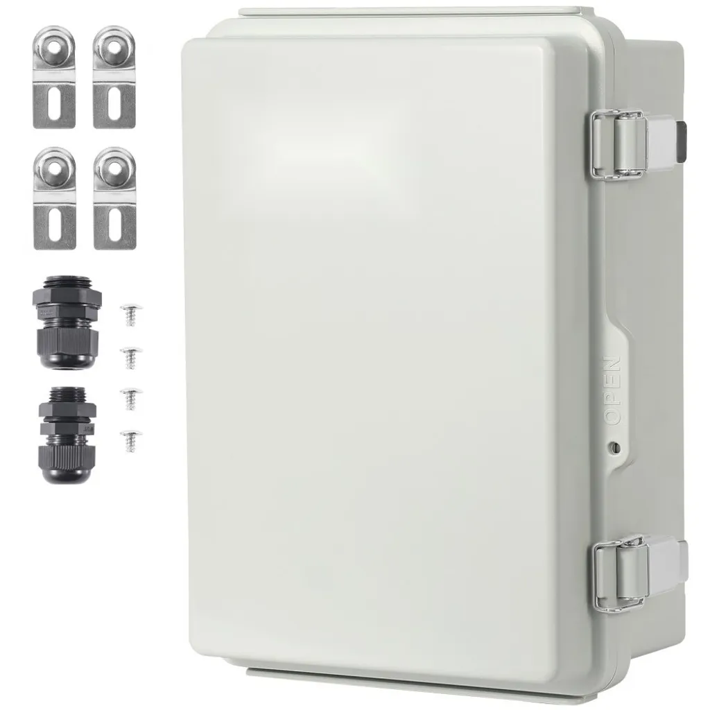 Coffret électrique étanche IP67 en ABS et inox 430 x 330 x 180 mm