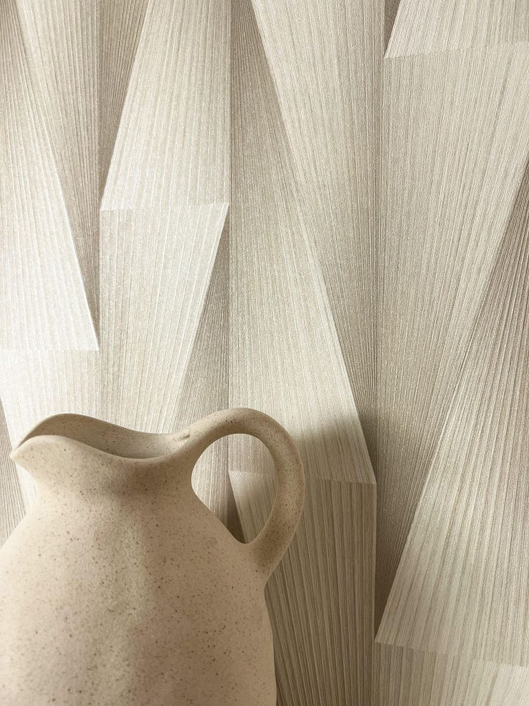 NEWROOM Tapete Mody Helltaupe Vliestapete - Modern Linien Streifen Germany