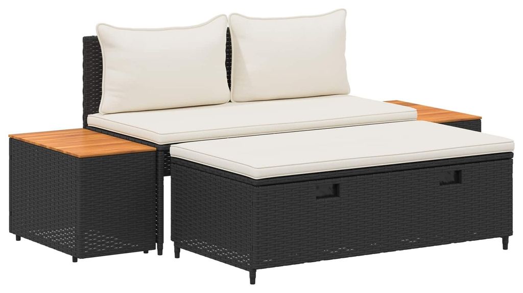 vidaXL Outdoor-Sofagarnitur 4 -Seater 4 pcs 55 x 30 x 39 cm