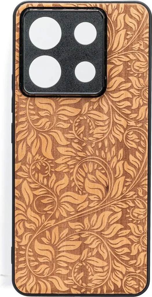 Bewood APFELBLÄTTER Custodia Xiaomi Redmi Note 13 5G in Vero Melo