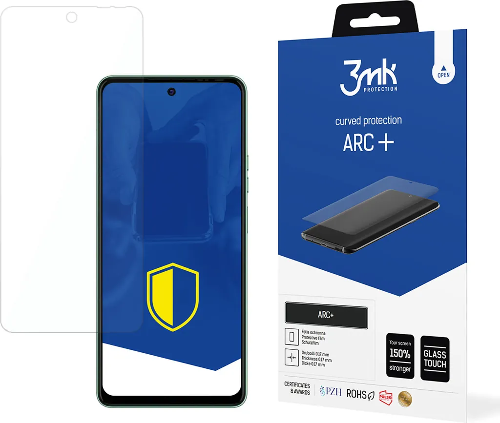 3mk ARC+ pellicola di protezione del display per Tecno Pova 6 Neo 0,17 mm Autociclabile