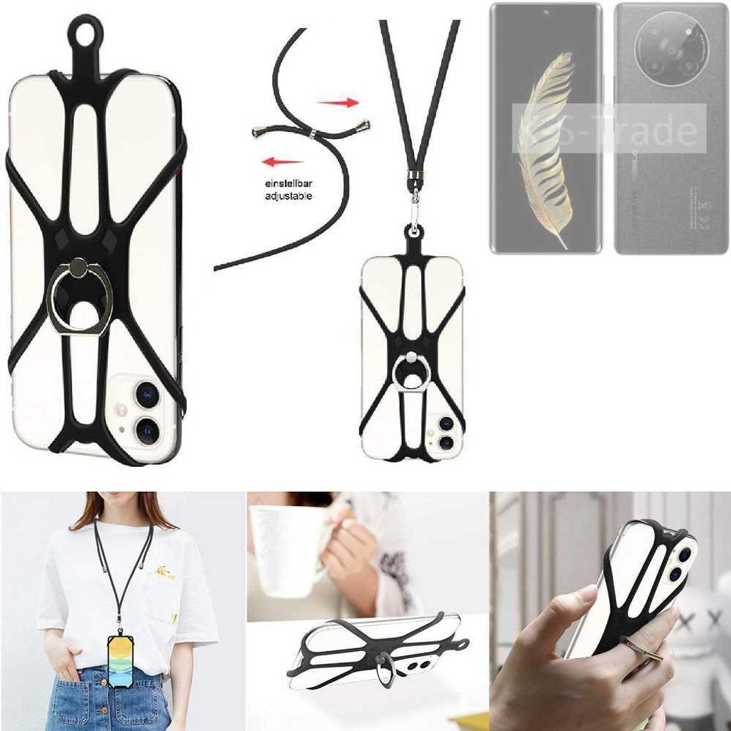 K-S-Trade 3in1 Handykette Handyband Handykordel Halsband Produktbild 