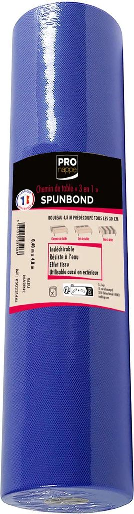 Pronappe 12x 3 in1 auf Rolle, Spunbond, 48x0,40m Marineblau RS023146I