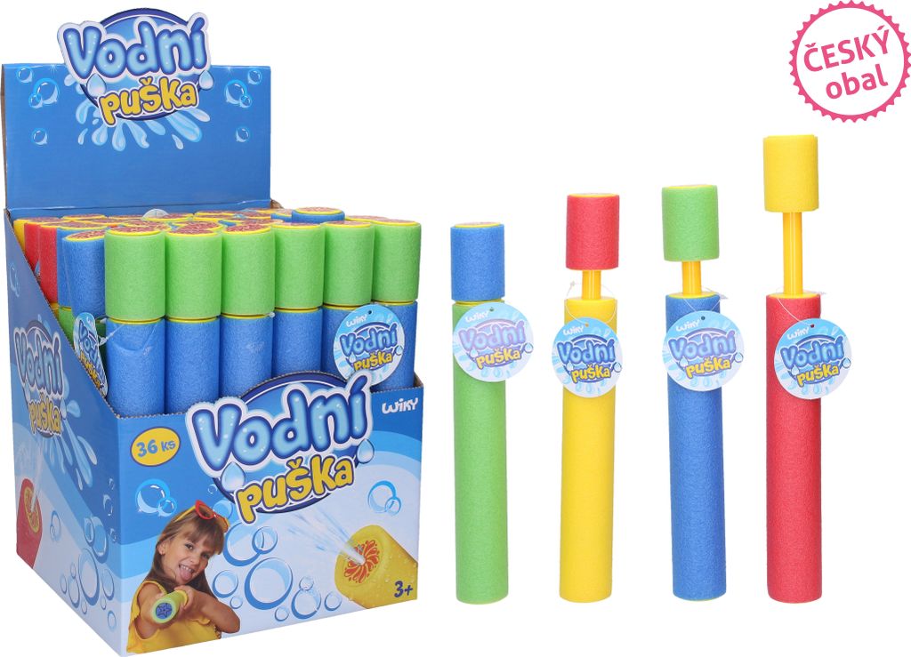 Wasserpistole Eva 29 cm - Englische Verpackung