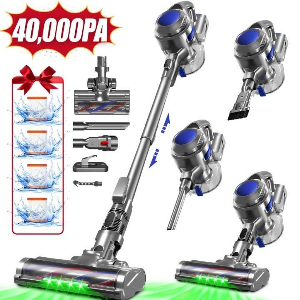 Aiibot Akku Staubsauger, 40000Pa Staubsauger Kabellos 50 Produktbild 