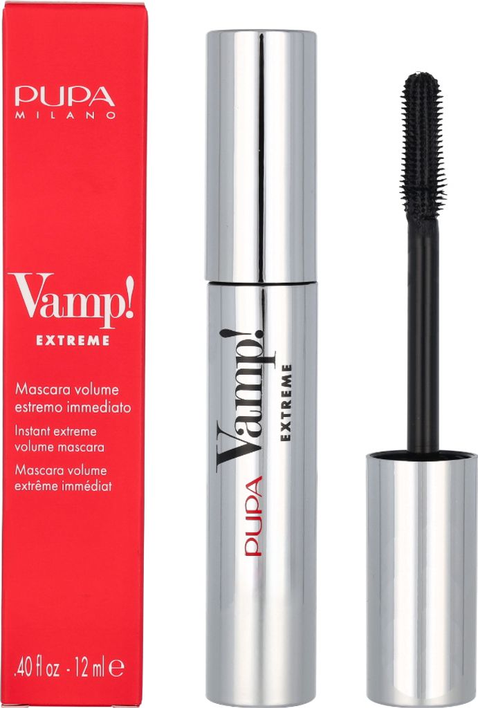 PUPA Milano Vamp! Mascara Extreme, Schwarz, Extrablack, Produktbild 