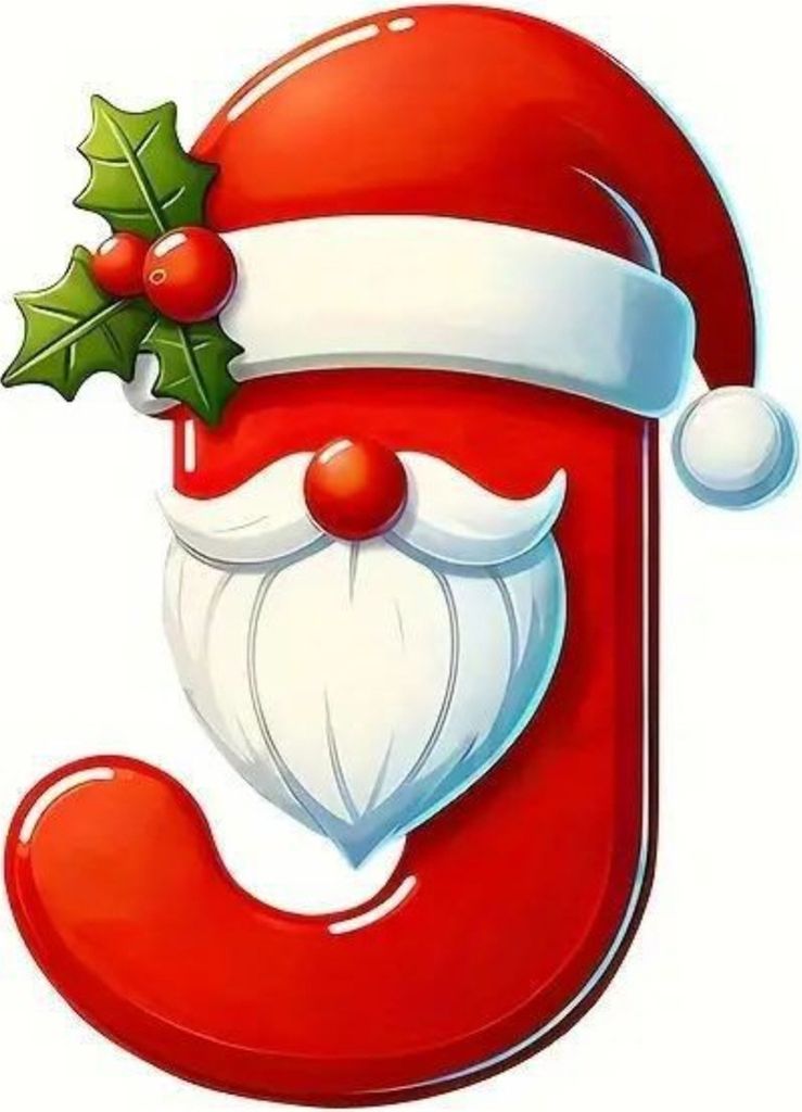 Buchstaben-Hängeornamente, Weihnachtsbaum, Buchstaben-Anhänger von A bis Z, dekorative hängende Weihnachtsbuchstaben für DIY-Bastelarbeiten, He...