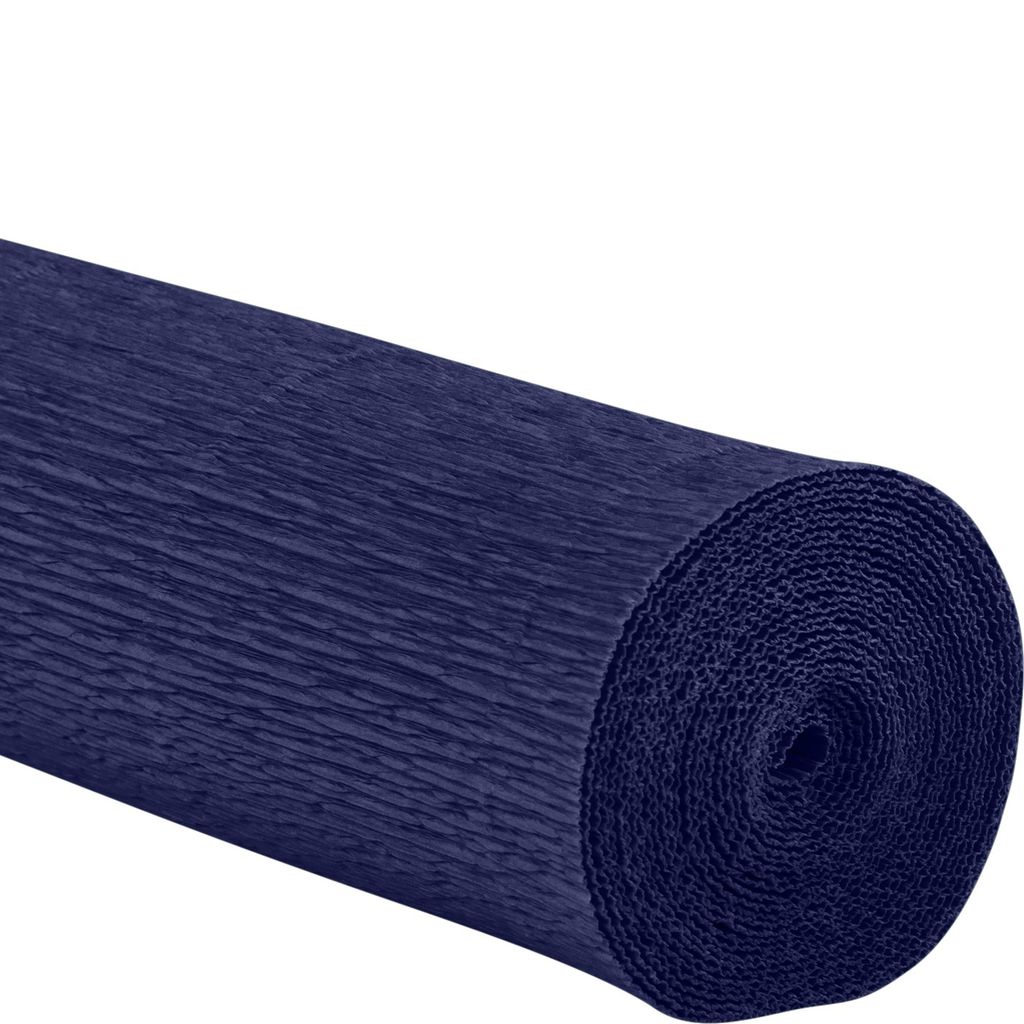 2x Floristenkrepp 50 x 250 cm - Krepppapier - dunkelblau -  Produktbild 