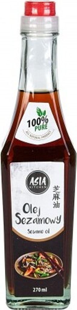 Olej sezamowy 100% 270ml - Asia Kitchen Zdjęcie produktu 